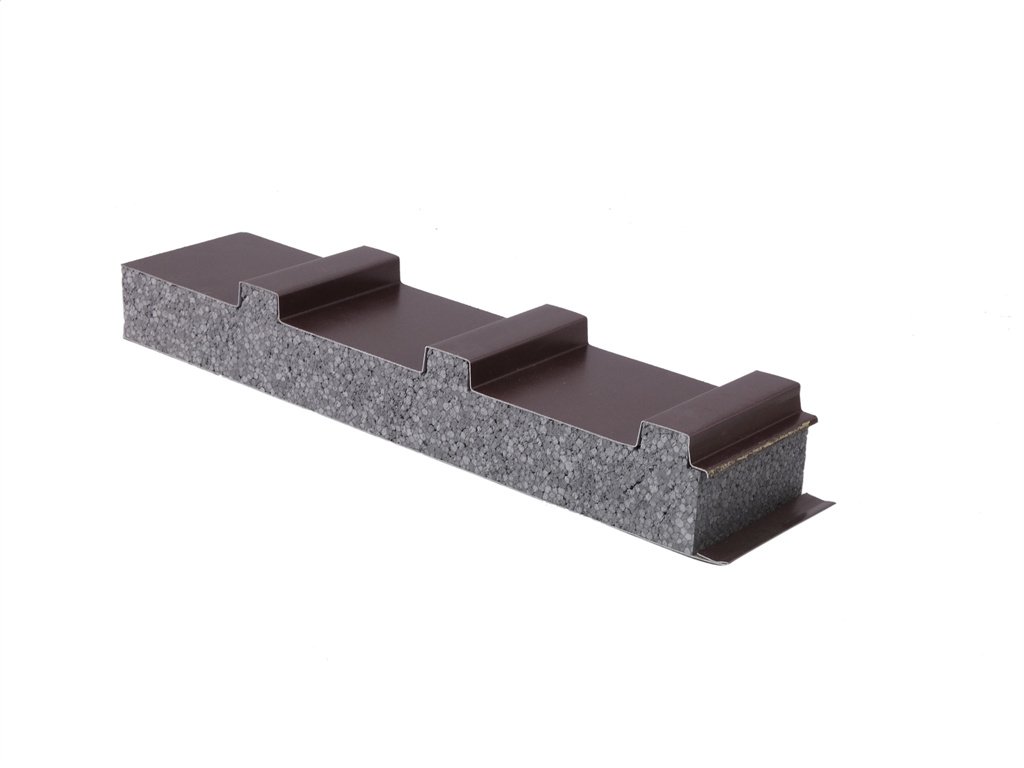 New Design PU PIR Roof Sandwich Panel Great Wall Shape Polyurethane Panel